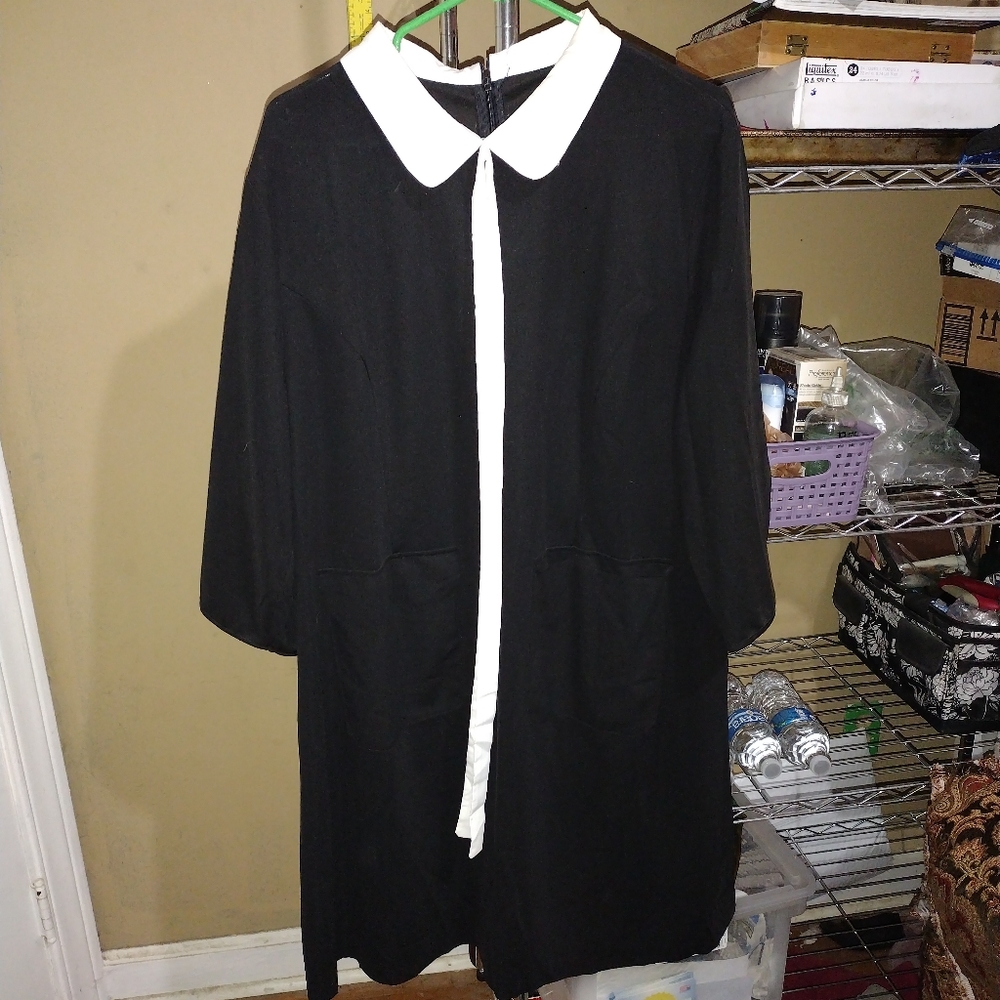 Black Goth Dress 2X Plus Size